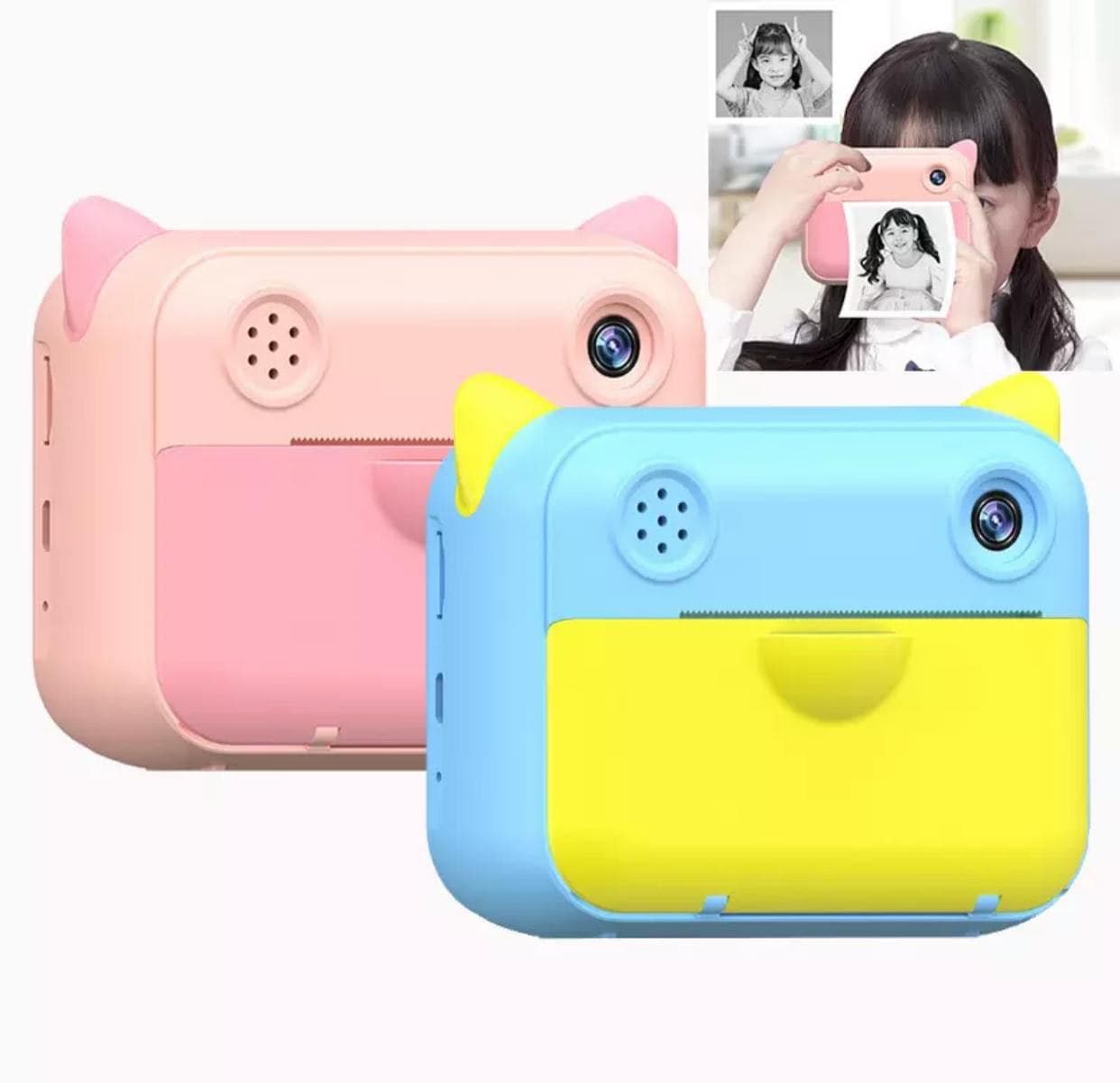 Детский фотоаппарат моментальной печати Print Camera
