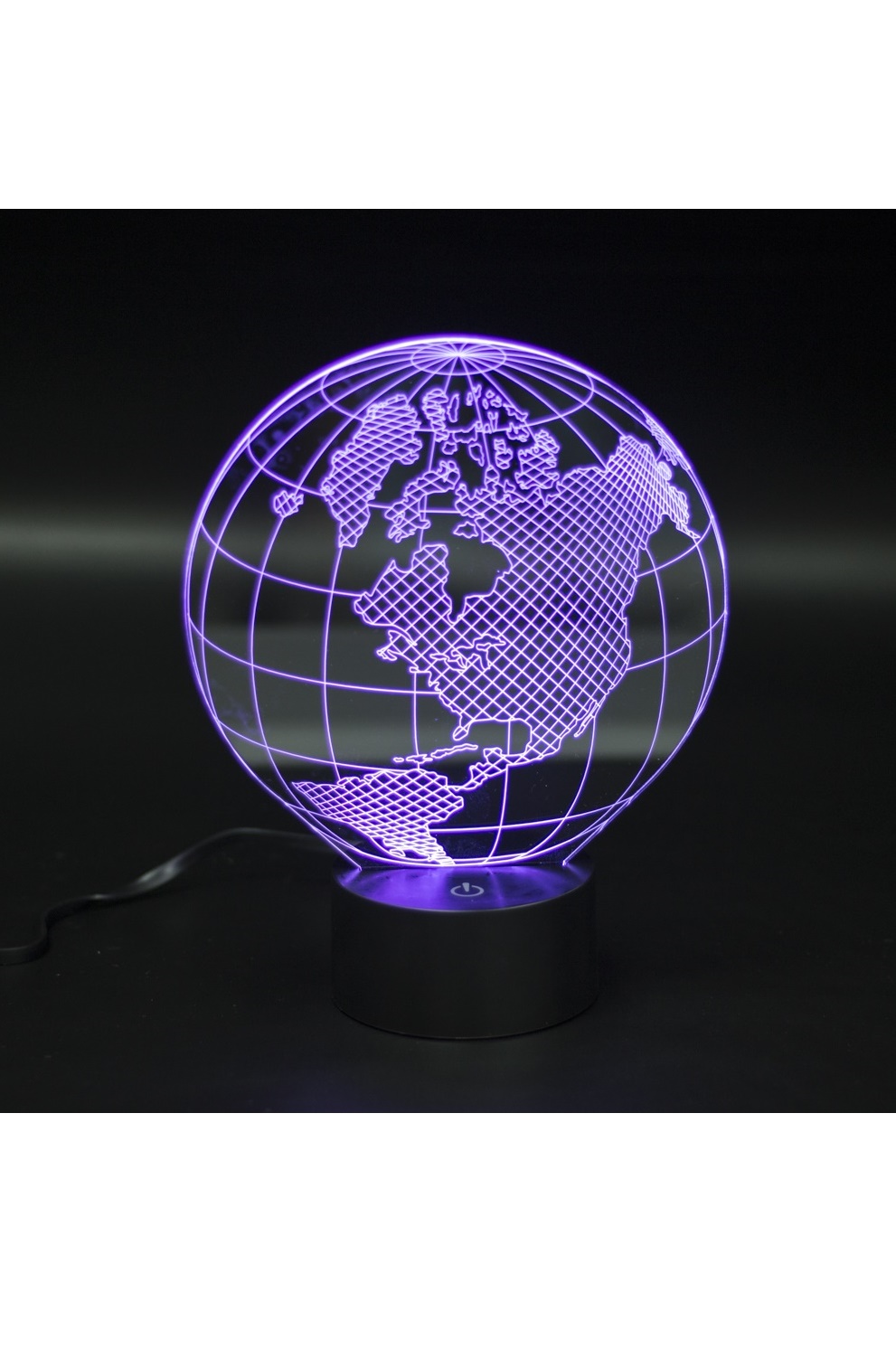 Светильник 3D Глобус Creativa light