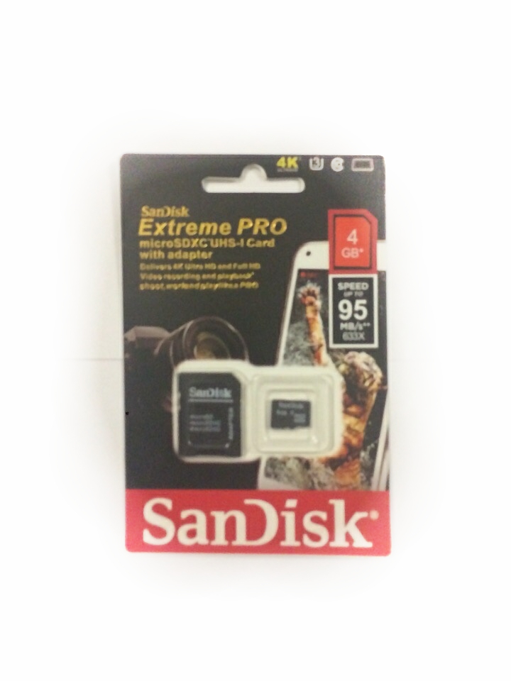Карта памяти Sandisk Extreme Pro 4 GB