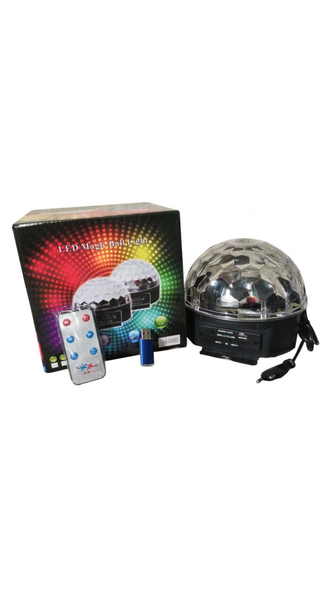 Проектор Диско Шар mp3 Led Magic Ball Light