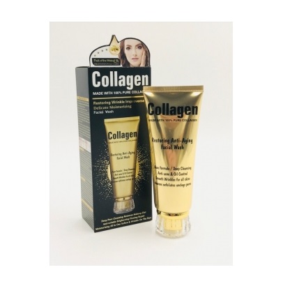 Пенка для умывания антивозрастная с коллагеном Collagen Restoring Anti-Aging Facial Wash