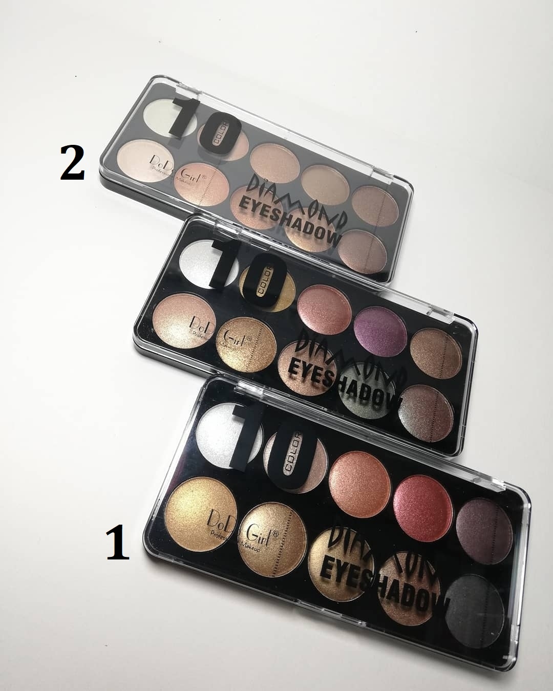 Палитра теней Eyeshadow DoDo Girl Diamond 10 Colour