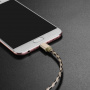 Кабель Borofone BX9 MagicSync USB - micro USB, 1 м золотой