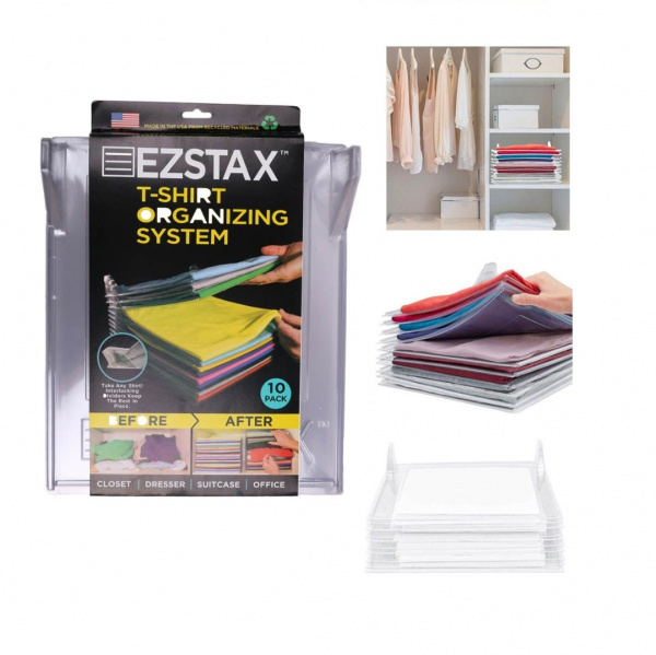 Органайзер для одежды Ezstax T-shirt Organizing System
