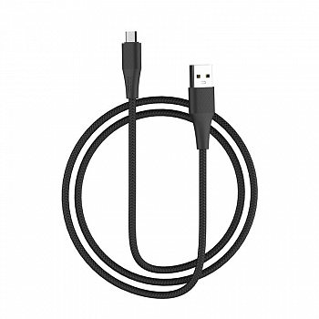 Кабель Hoco X32 USB - micro USB, 1 м черный