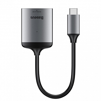 Адаптер Baseus CAHUB-P0G Enjoy, USB Type-C - SD и microSD