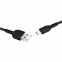 Кабель Hoco X13 USB - micro USB, 1 м черный