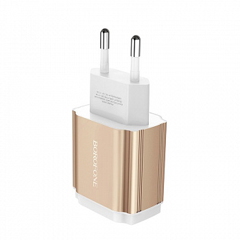Сетевое зарядное устройство Borofone BA9A, 2 USB, 2.1A