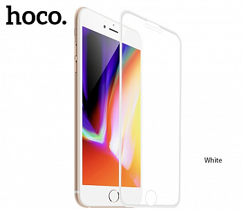 Защитное стекло HOCO A12 для iPhone 7/8 белый