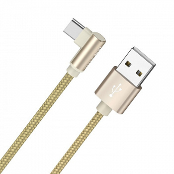 Кабель Borofone BX26 Express, USB - USB Type-C, 1 м, золотой