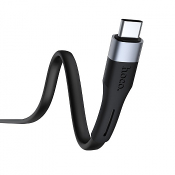 Кабель Hoco X34 Surpass, USB - USB Type-C, 1 м, черный