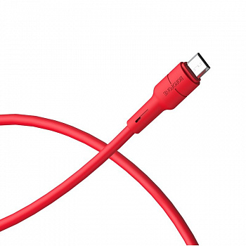 Кабель Borofone BX15 SoftJet USB - micro USB, 1 м красный