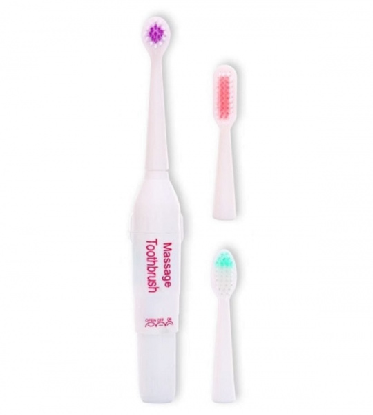 Электрическая зубная щетка soft massage toothbrush
