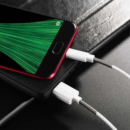 Кабель Borofone BX11 uJet USB - micro USB, 1 м белый