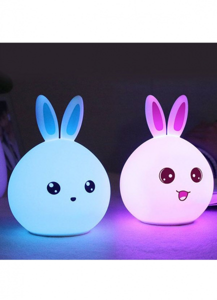 Светодиодный силиконовый ночник Alilu Bear & Rabbit