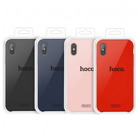 Чехол Hoco Pure iPhone XS, розовый