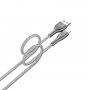 Кабель Hoco U59 Enlightenment, USB - USB Type-C, 1.2 м, серый