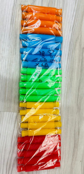 Поп Туб Игрушка антистресс трубочки Pop Tubes 12 см