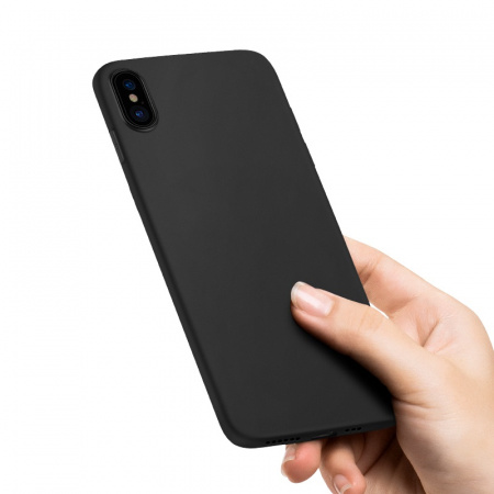 Чехол HOCO TPU Fascination Series для iPhone XS черный, 0,8 мм