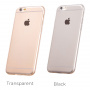 Чехол HOCO TPU Light Series для iPhone 6+/6s+, черный прозрачный, 0,6 мм