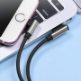 Кабель Borofone BU5, lightning, 1.2 м, черный