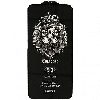 Защитное стекло Remax Emperor GL-35 9D для iPhone X, XS