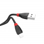 Кабель Hoco X27, lightning, 1.2 м, черный