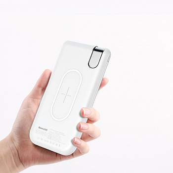 Беспроводная зарядка Baseus Thin PPALL-QY02, 10000 mAh
