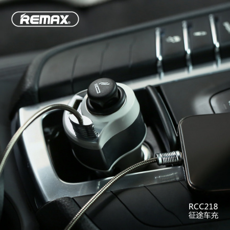 Автомобильное зарядное устройство Remax Journey RCC218, белый