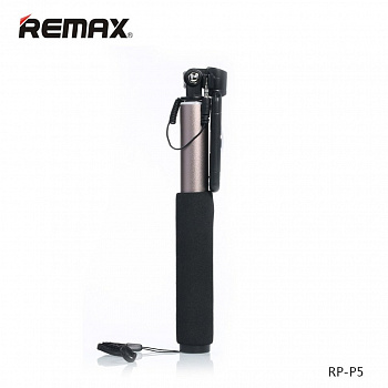 Монопод для селфи Remax P5, золотой