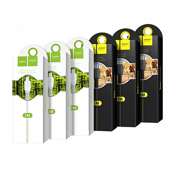 Кабель Hoco X20 Flash USB - micro USB, 2 м черный