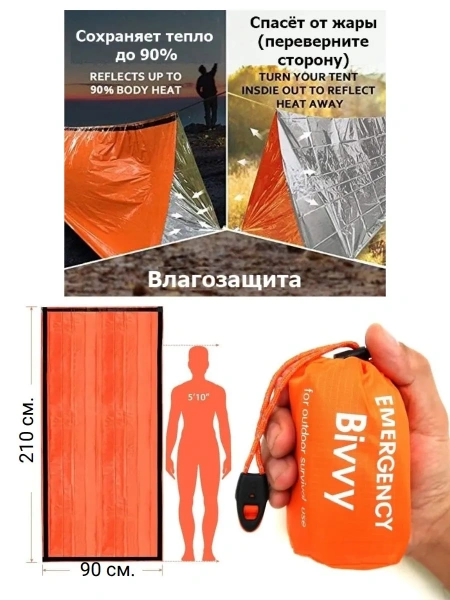 Туристический спальный мешок