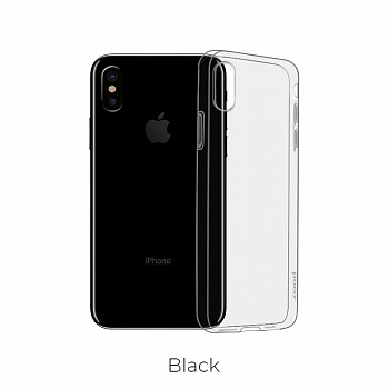 Чехол Hoco Light TPU для Iphone XS Max, черный