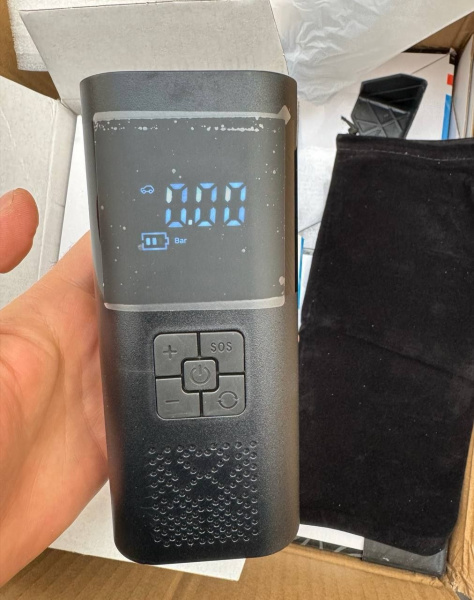 Беспроводной автомобильный компрессор wireless air pump