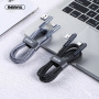 Кабель Remax Gaming RC-155a, USB - USB Type-C, серый