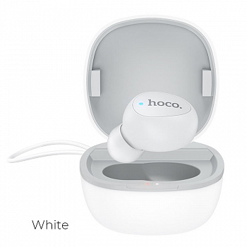 Беспроводные наушники HOCO E50 Wise mini, Bluetooth, 50 мАч, Белый