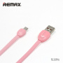 Кабель Remax Shell RC 040m USB - micro USB, розовый