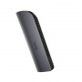 Переходник HOCO HB17 Easy , Разветвитель, Type-C - 3xUSB3.0 + SD/TF, 11 см, серый металлик