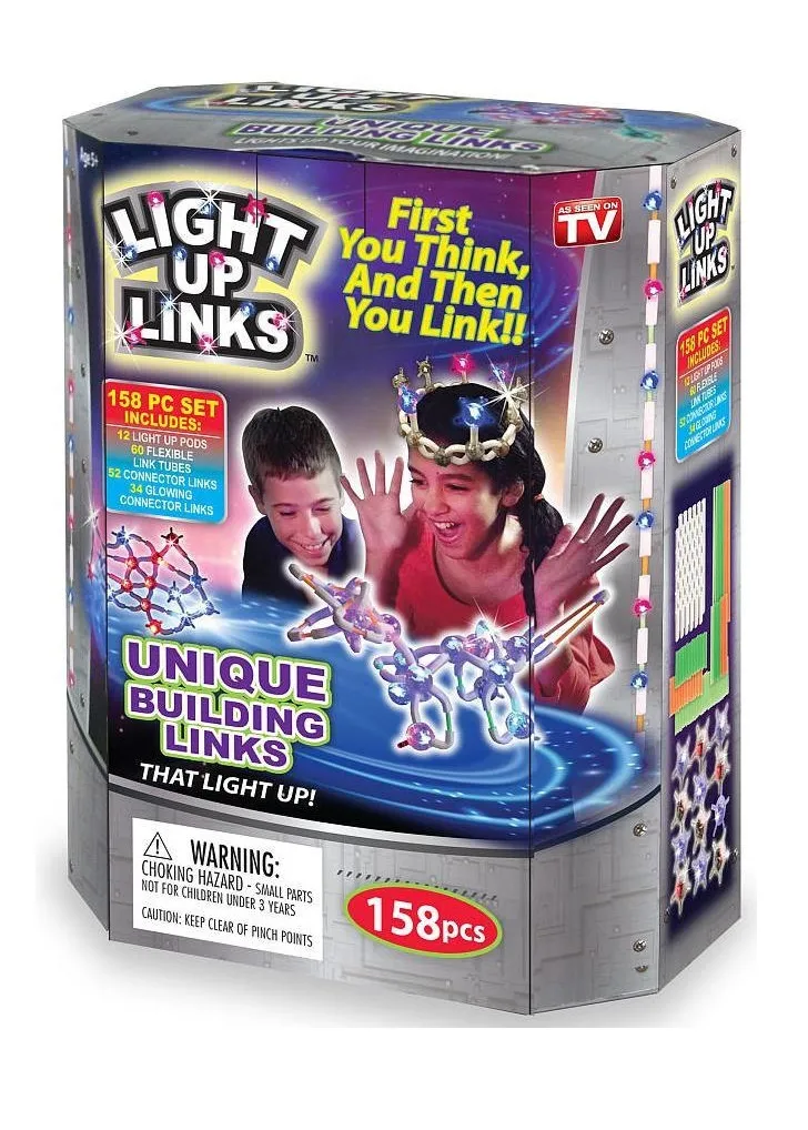 Светящийся конструктор Light Up Links 158 деталей