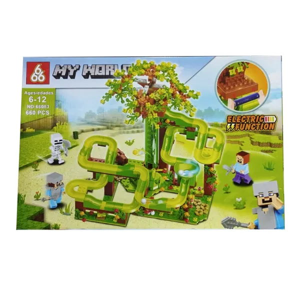 Конструктор 666 My World 66083 660 деталей 6+