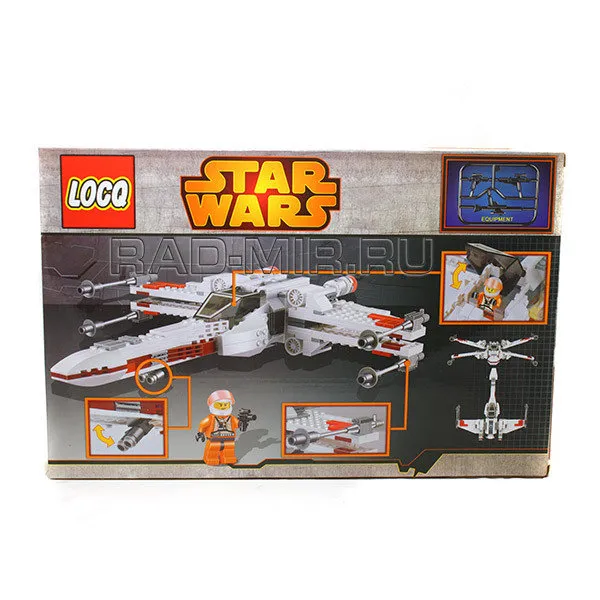 Конструктор звездный войны Истребитель X-wing