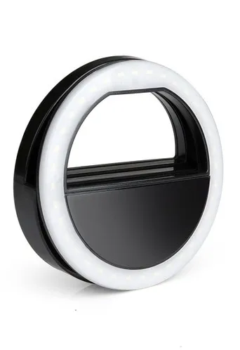 Светодиодное кольцо для селфи Selfie Ring на батарейке
