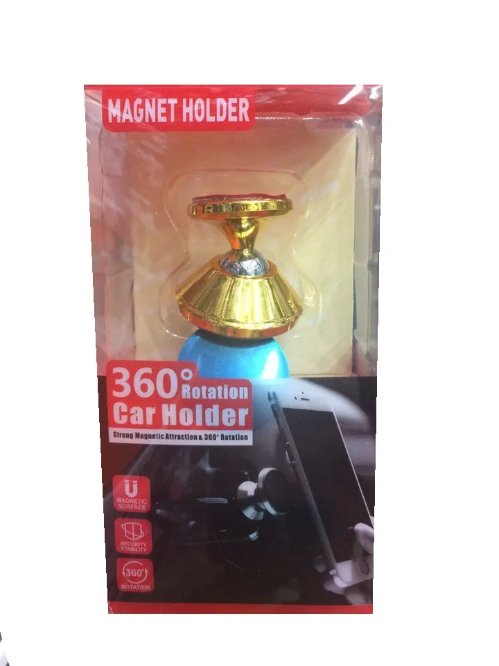 Магнитный держатель Car Holder 360, золотой