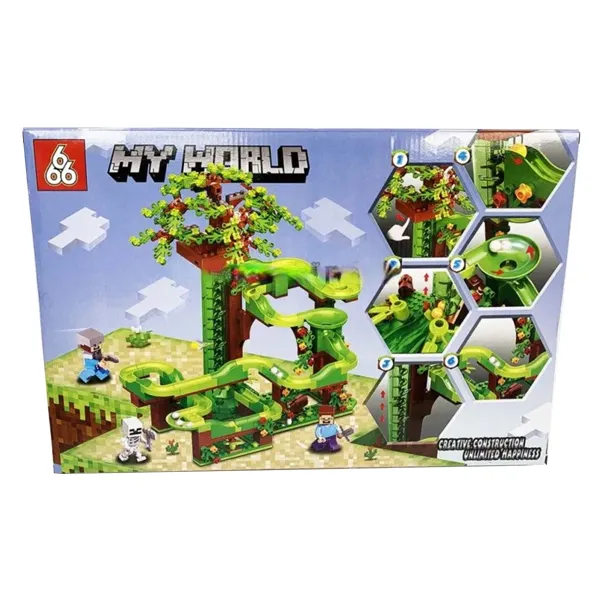 Конструктор 666 My World 66083 660 деталей 6+
