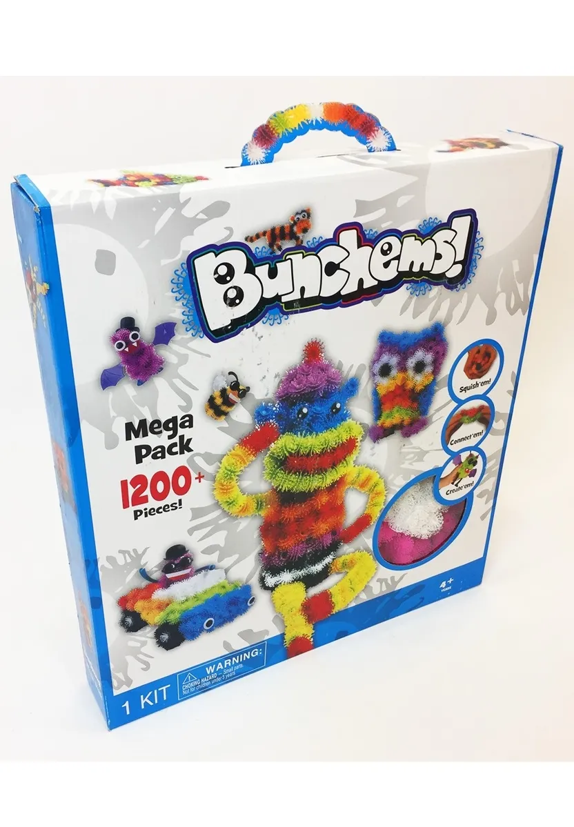 КОНСТРУКТОР ЛИПУЧКА BUNCHEMS 1200+