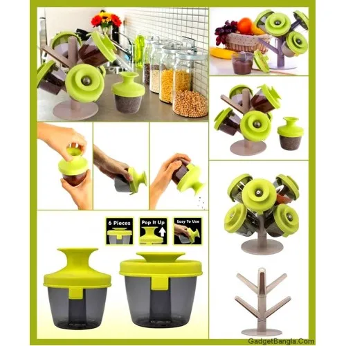 Органайзер для специй «Дерево» Pop-Up Spice Rack