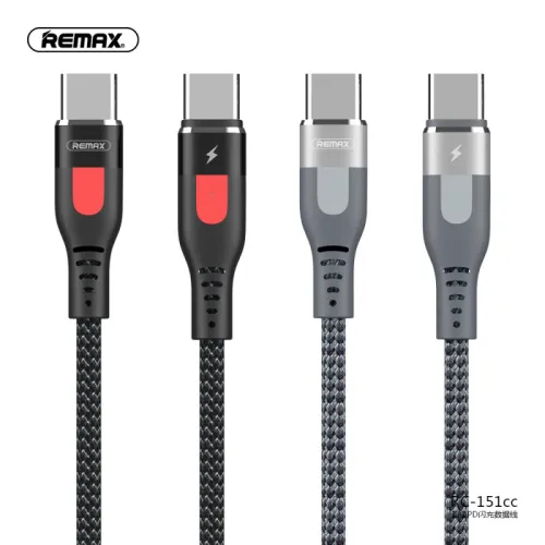 Кабель Remax Super RC-151cc - Silver, USB - USB Type-C, серебристый